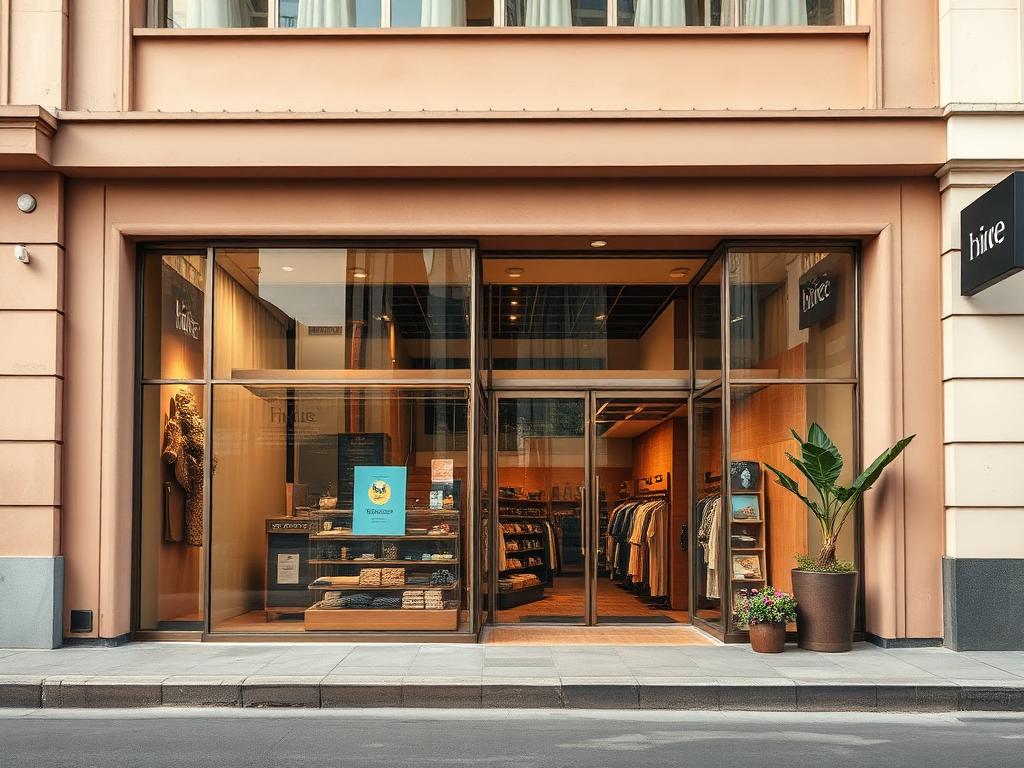 Local commercial pied d'immeuble