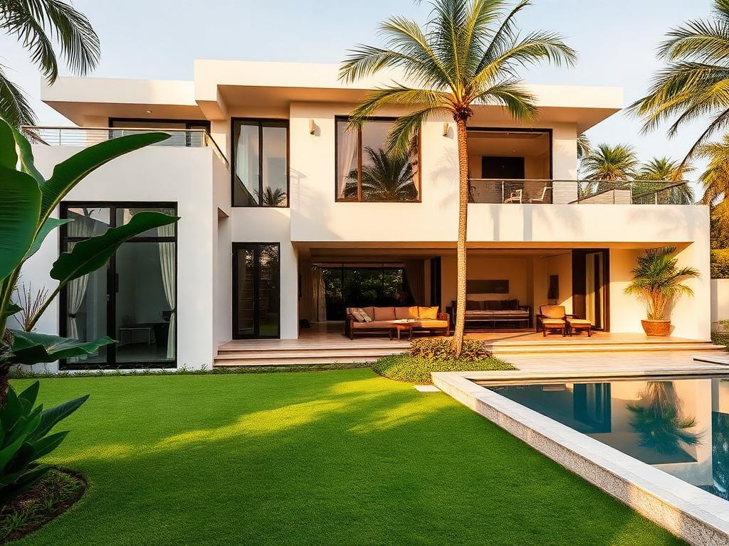 Villa moderne haut de gamme avec piscine